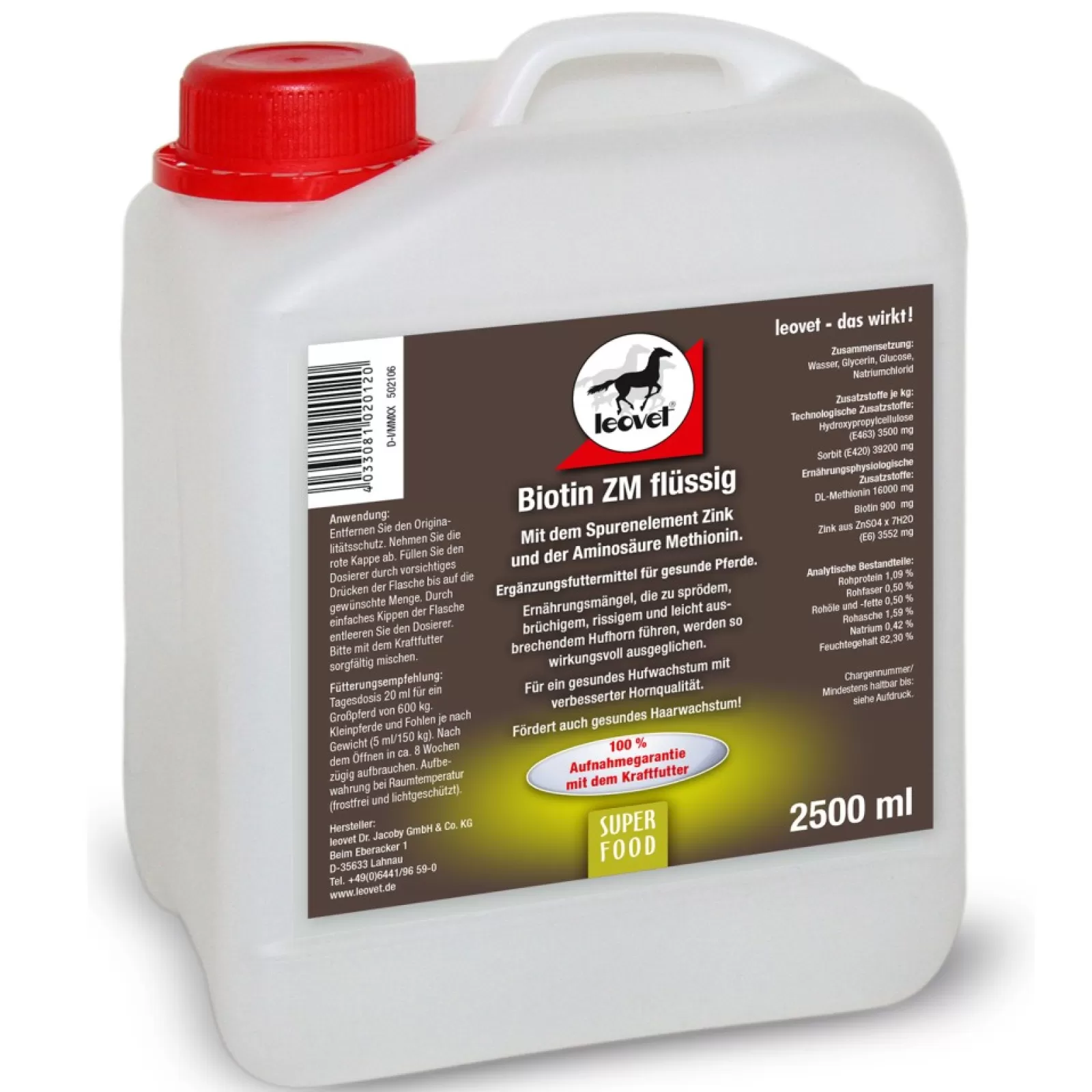 leovet Biotin Zm 2500Ml - Biotyna W Syropie