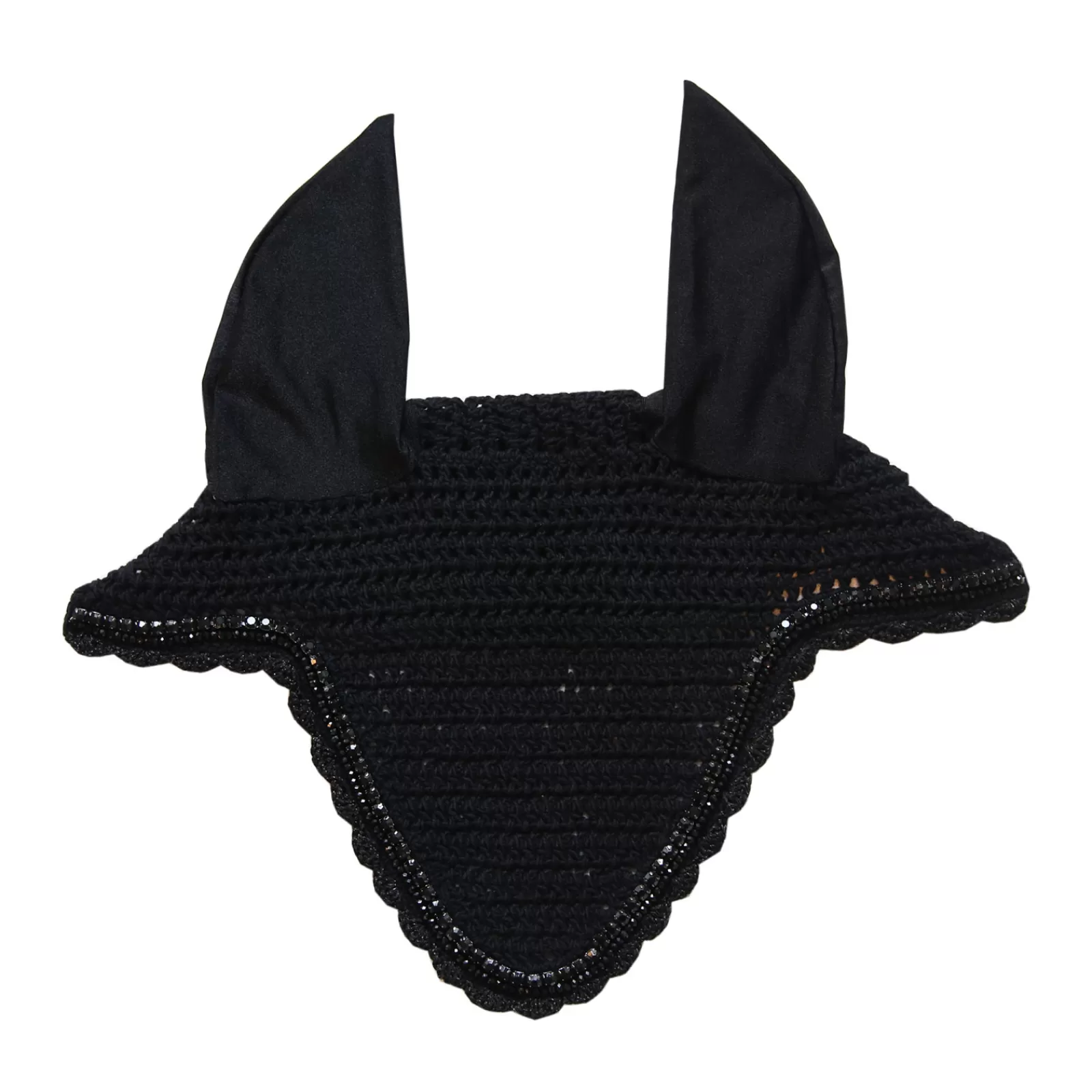 kentucky Nauszniki Dlugie, Z Cyrkoniami I Perelkami Horsewear Fly Veil Long Stone & Pearl Black Online