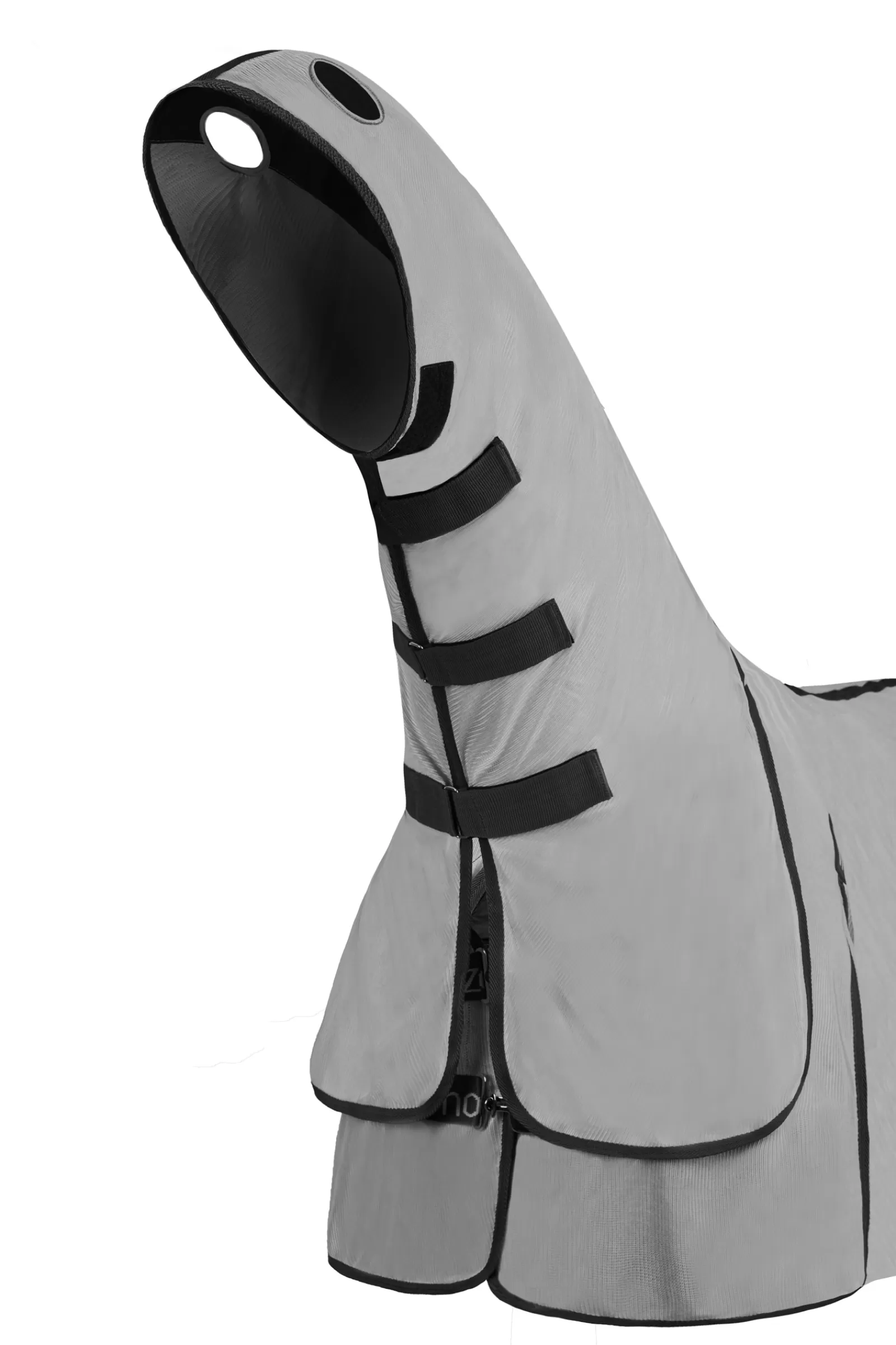 * Paso Fino Derka Przeciwko Owadom, Model Z Kapturem I Filtrem Uv Titanium Grey Fashion