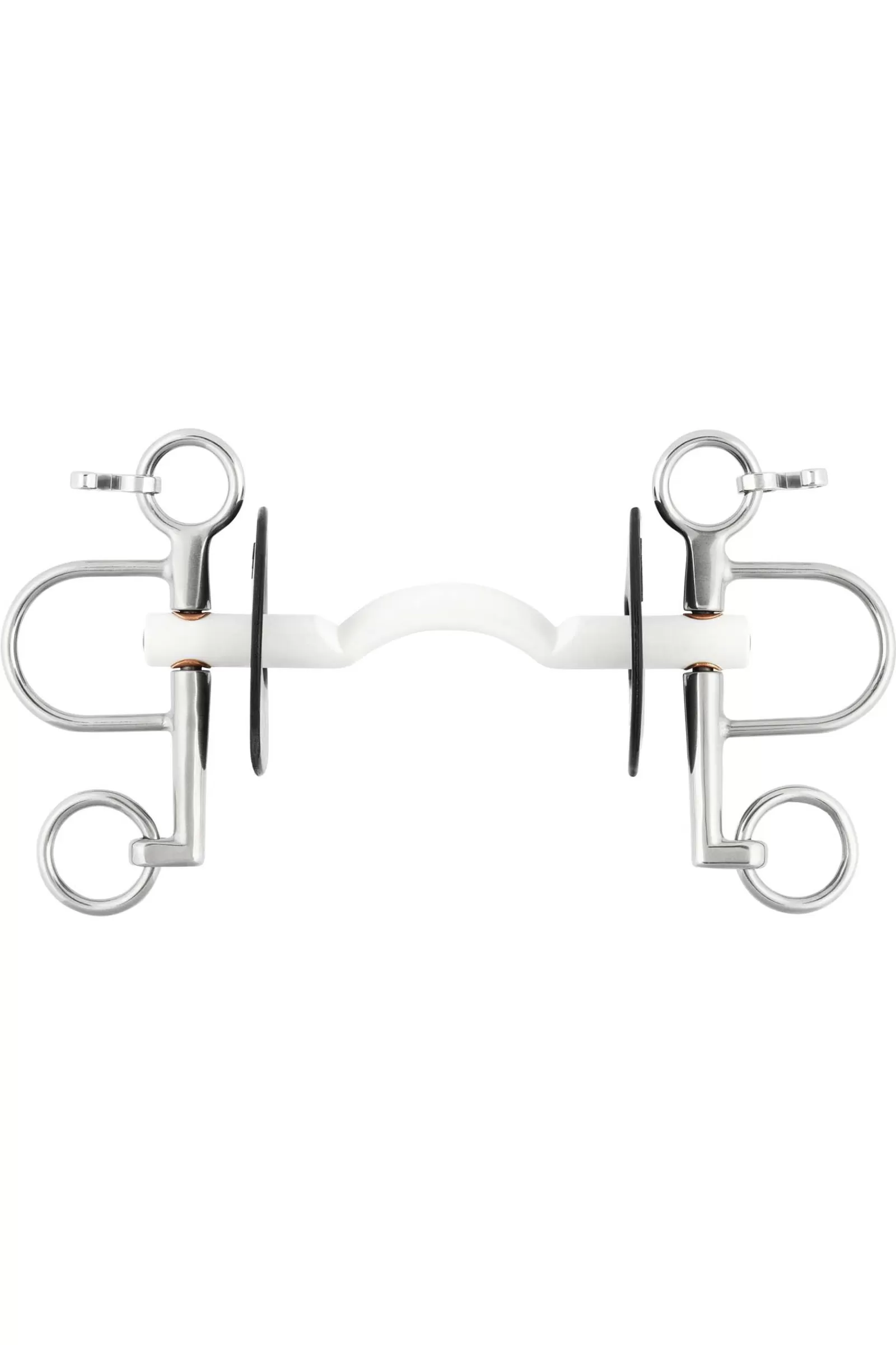 sprenger Nathe Pelham Soft Mullen Mouth Wedzidlo Pelham Z Portem, 15Mm, Czanki 5,5Cm Silver Best Sale