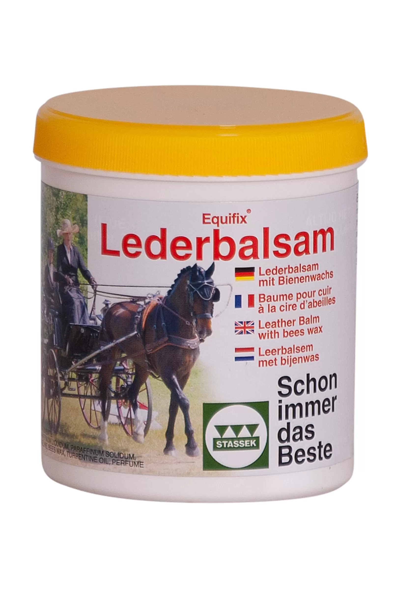 stassek Equifix Balsam Do Skóry Z Woskiem Pszczelim, 500 Ml Yellow/Brown Sale